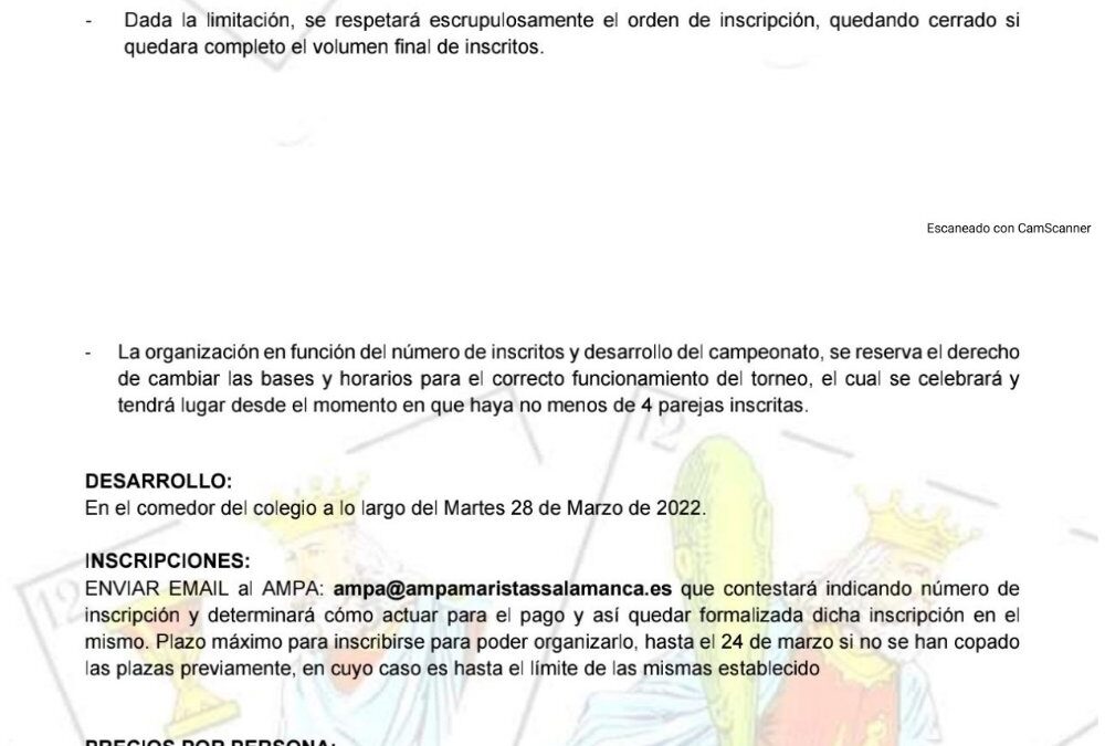 Fiestas colegiales Torneo Mus 23